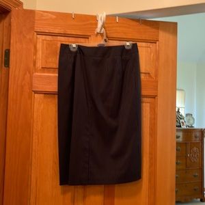 Professional pin strip skirt